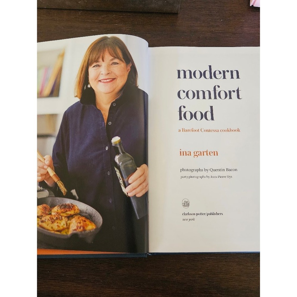 Modern Comfort Food Ina Garten Barefoot Contessa Cookbook Hardcover